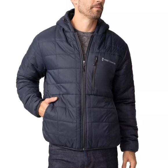 Free Country Other - Free Country Men’s Black FreeCycle Bedrock High Pile Lined Puffer Jacket | XXL